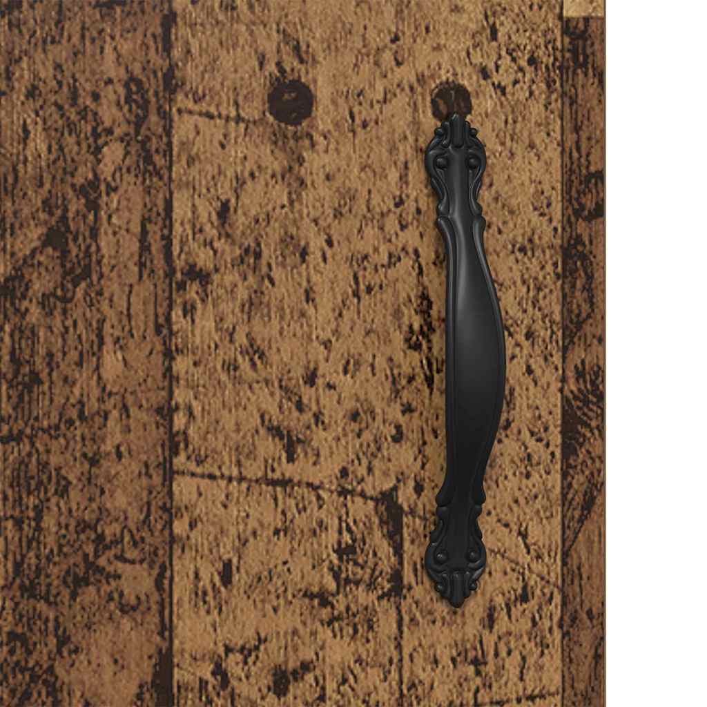 Væggeskabe 2 pcs Gammelt træ 69,5 x 34 x 90 cm Konstrueret træ