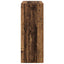 Væghængt skab Vægmonteret 2 pcs Gammelt træ 69,5 x 34 x 90 cm