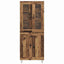 Highboard Gammelt træ 69,5 x 34 x 90 cm Konstrueret træ