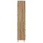 Highboard Artisan Egetræ 34,5 x 34 x 90 cm Konstrueret træ