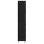 Highboard med skuffe Sort eg 34,5 x 34 x 90 cm Konstrueret træ