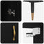Highboard Sort eg 69,5 x 34 x 90 cm Konstrueret træ