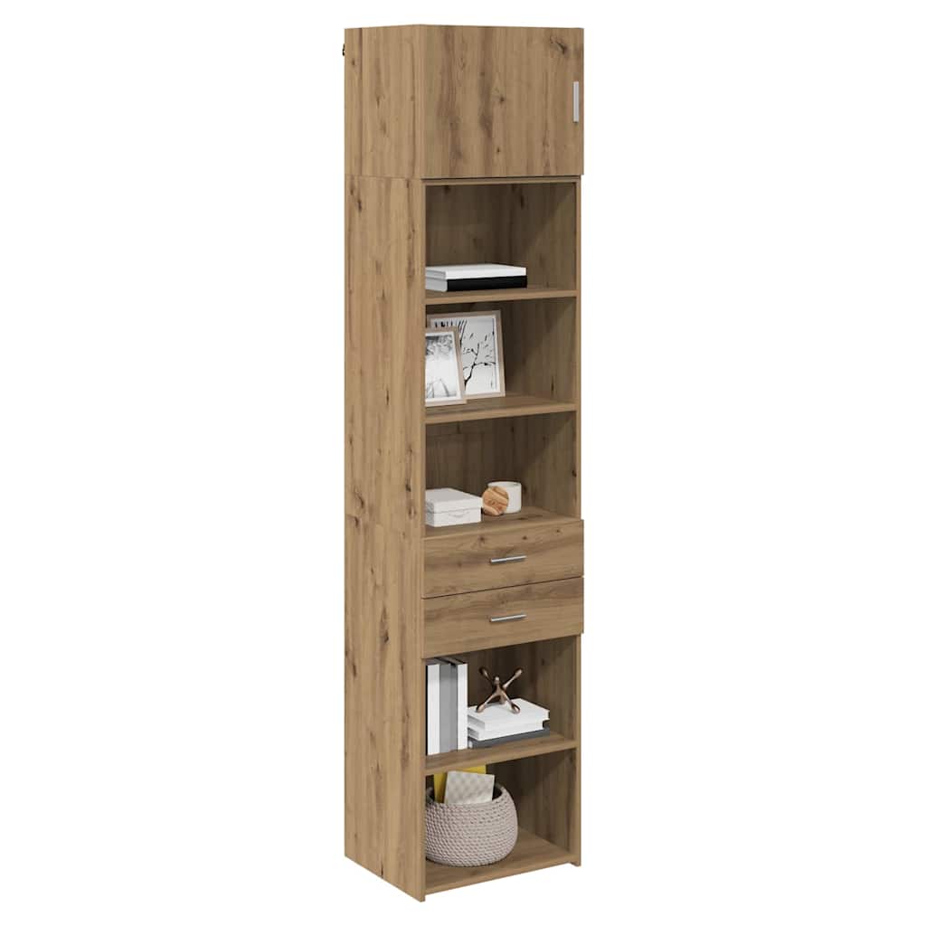 Highboard Artisan Egetræ 50 x 42,5 x 225 cm Konstrueret træ
