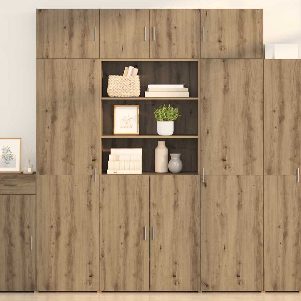 Opbevaringsskab Artisan Egetræ 80 x 42,5 x 225 cm