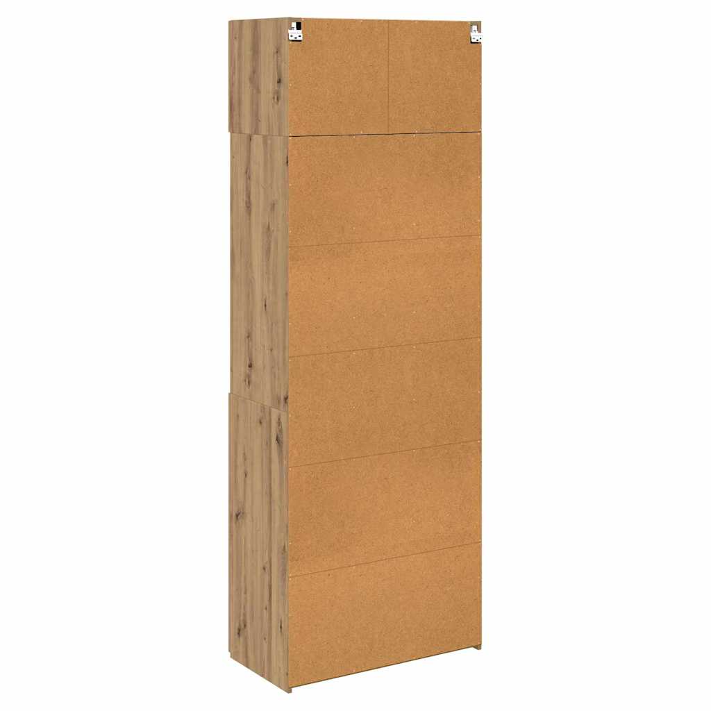 Opbevaringsskab Artisan Egetræ 80 x 42,5 x 225 cm