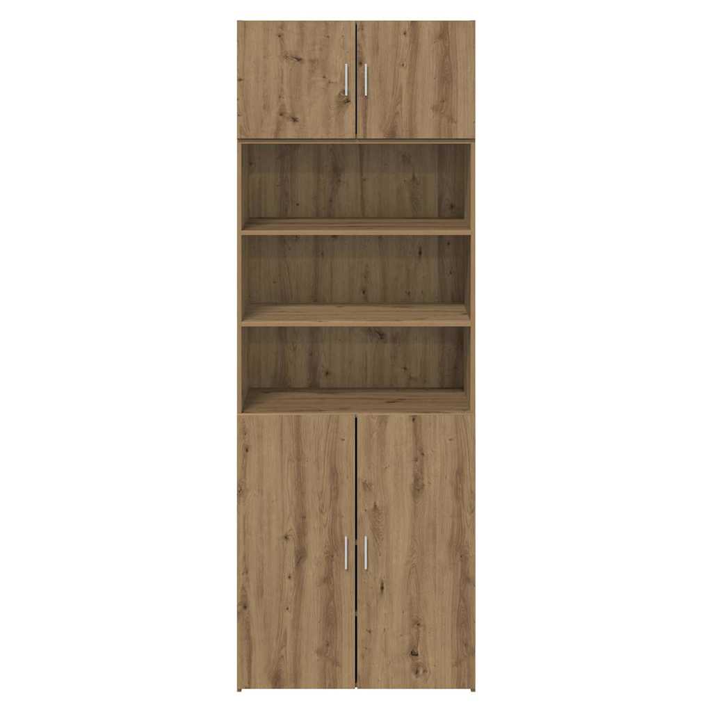 Opbevaringsskab Artisan Egetræ 80 x 42,5 x 225 cm