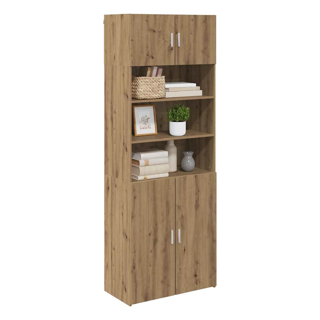 Opbevaringsskab Artisan Egetræ 80 x 42,5 x 225 cm