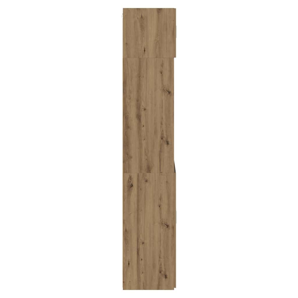 Opbevaringsskab Artisan Egetræ 80 x 42,5 x 225 cm