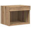 TV Væghylder 4 pcs Artisan Egetræ Konstrueret træ