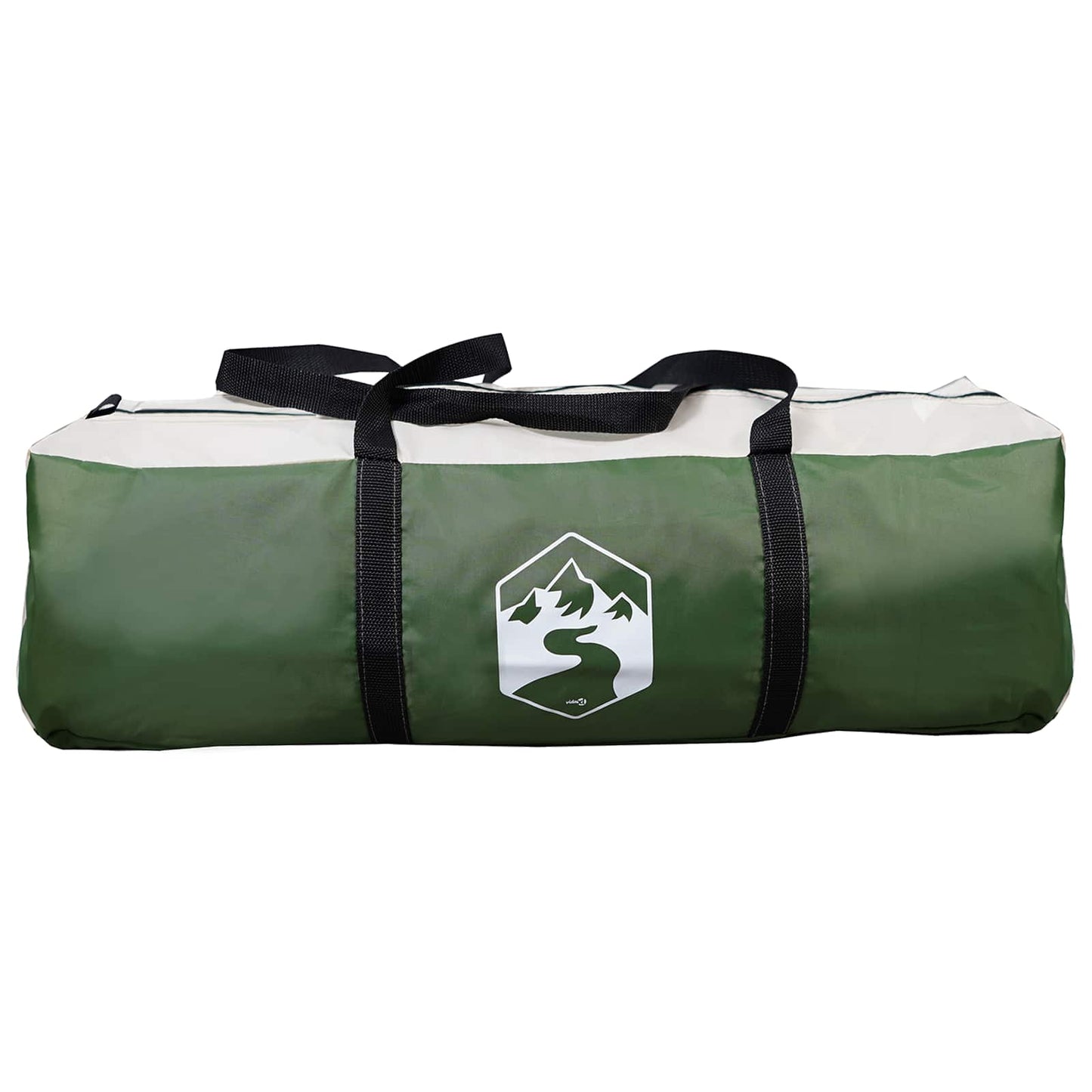 Familietelt Grøn 5-personers 185T Polyester med PU Coating