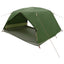 Backpacking Telt Grøn 4-personers 185T Polyester med PU Coating