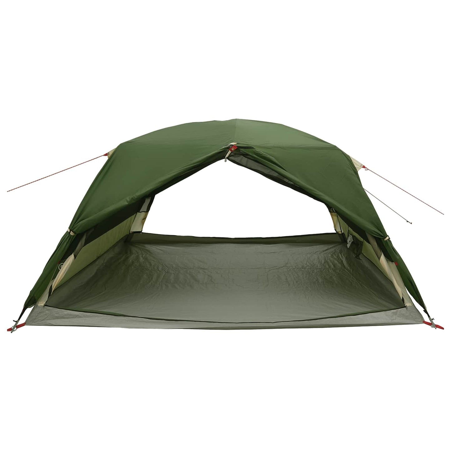 Backpacking Telt Grøn 4-personers 185T Polyester med PU Coating