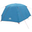 Backpacking Telt Blå 4-personers 185T Polyester med PU Coating