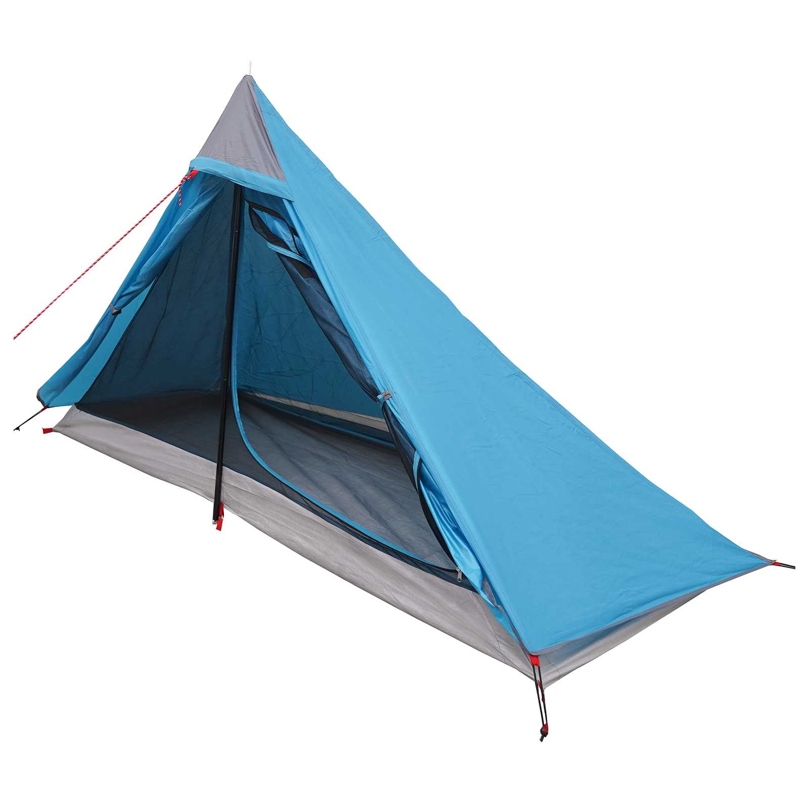 Backpacking Telt Blå 222 x 85 x 125 cm billede