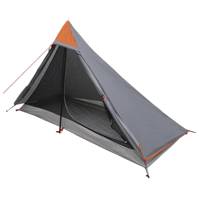 Backpacking Telt Grå og orange 222 x 85 x 125 cm