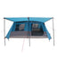 Tunneltelt Blå 400 x 278 x 182 cm 185T Polyester med PU Coating