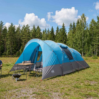 Tunneltelt Blå 560 x 395 x 212 cm 185T Polyester med PU Coating