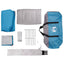 Tunneltelt Blå 390 x 215 x 152 cm 185T Polyester med PU Coating