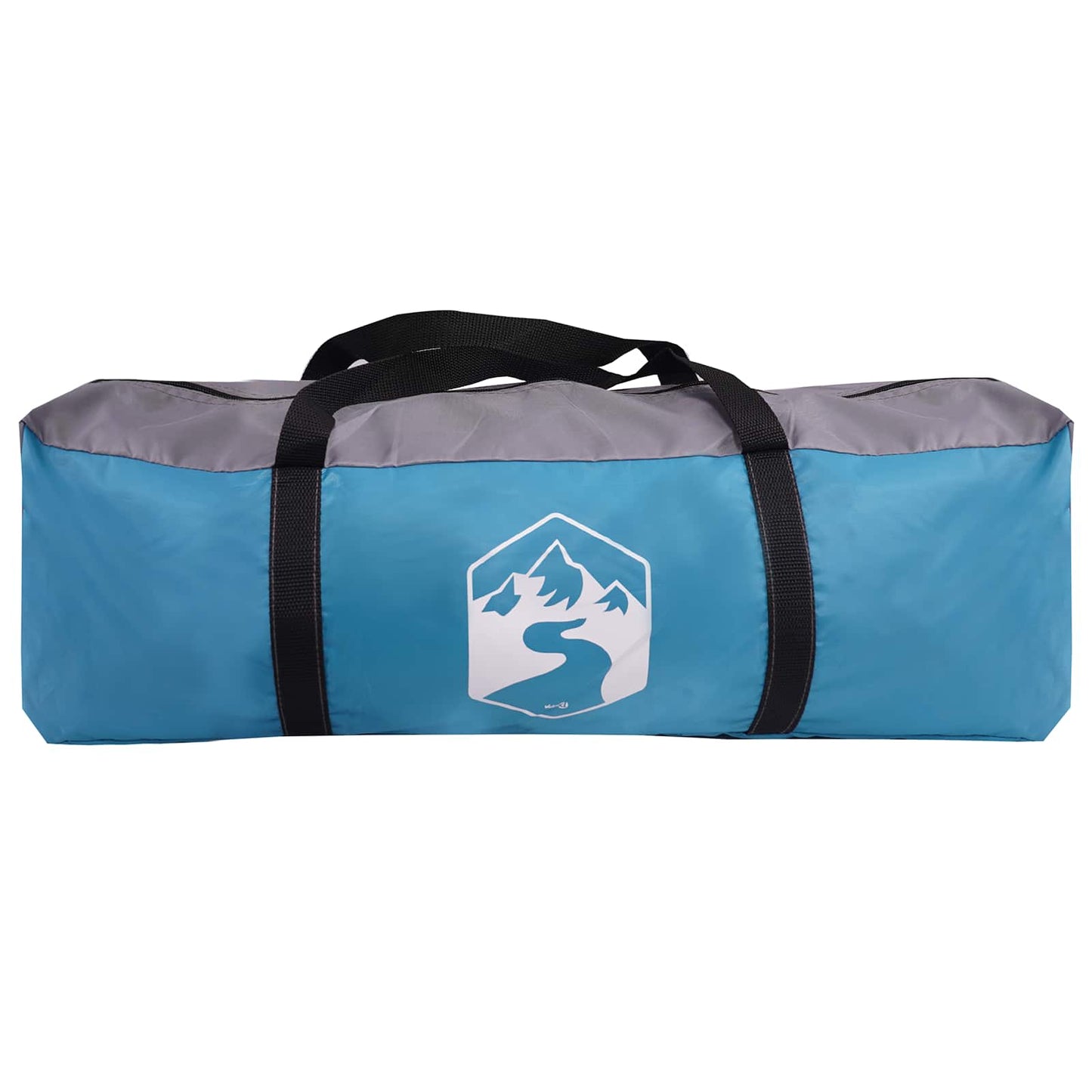 Party Tent Blå 4-personers 185T Polyester med PU Coating