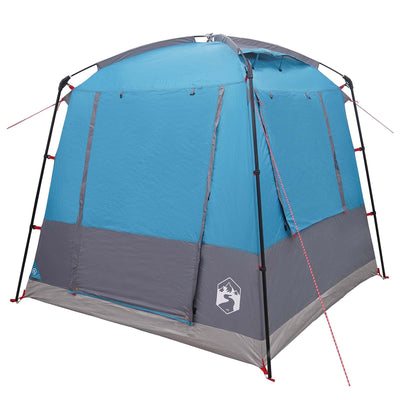 Party Tent Blå 4-personers 185T Polyester med PU Coating