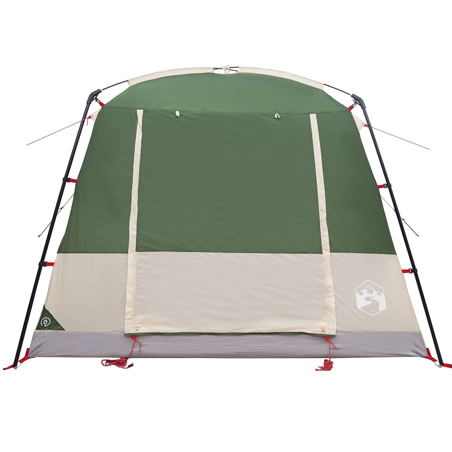 Party Tent Grøn 10-personers 185T Polyester med PU Coating