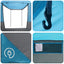 Party Tent Blå 10-personers 185T Polyester med PU Coating