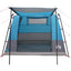 Party Tent Blå 10-personers 185T Polyester med PU Coating