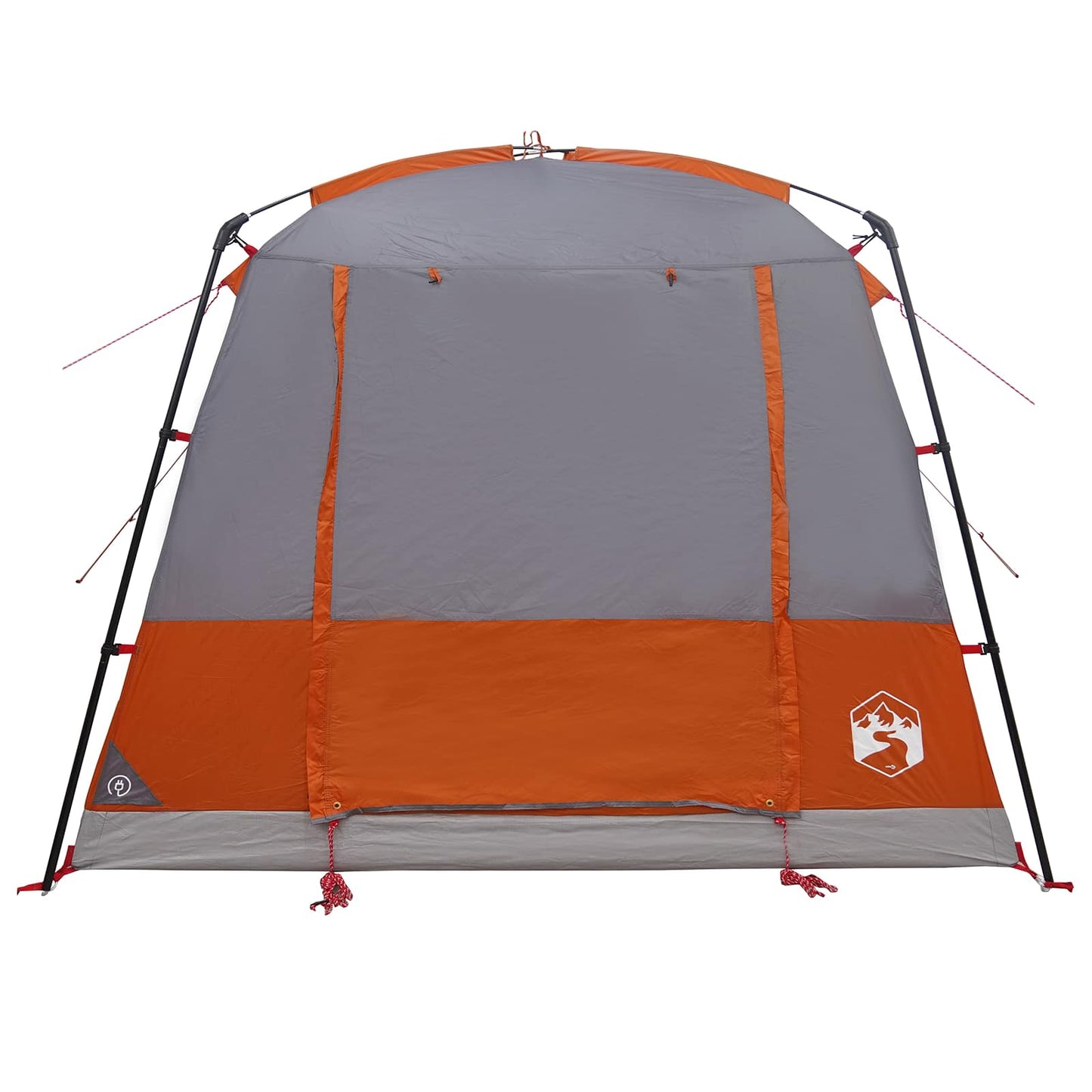 Party Tent Grå og orange 10-personers