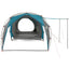 Tunneltelt Blå 562 x 265 x 216 cm 185T Polyester med PU Coating