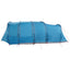 Tunneltelt Blå 675 x 392 x 210 cm 185T Polyester med PU Coating