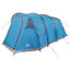 Tunneltelt Blå 505 x 330 x 204 cm 185T Polyester med PU Coating
