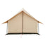 Hyttetelt Cremefarvet 340 x 246 x 210 cm Polybomuld