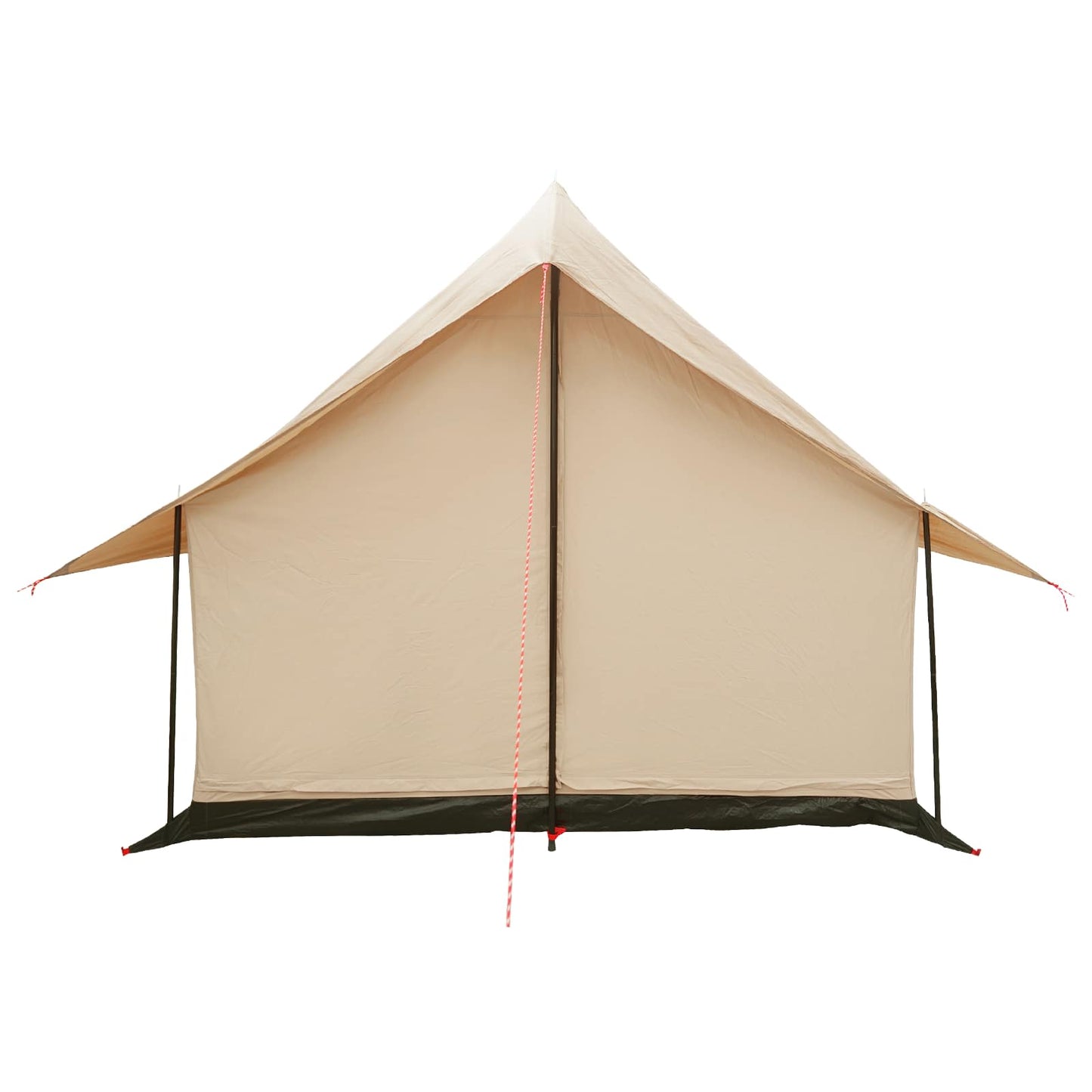 Hyttetelt Cremefarvet 340 x 246 x 210 cm Polybomuld
