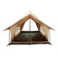 Hyttetelt Cremefarvet 340 x 246 x 210 cm Polybomuld
