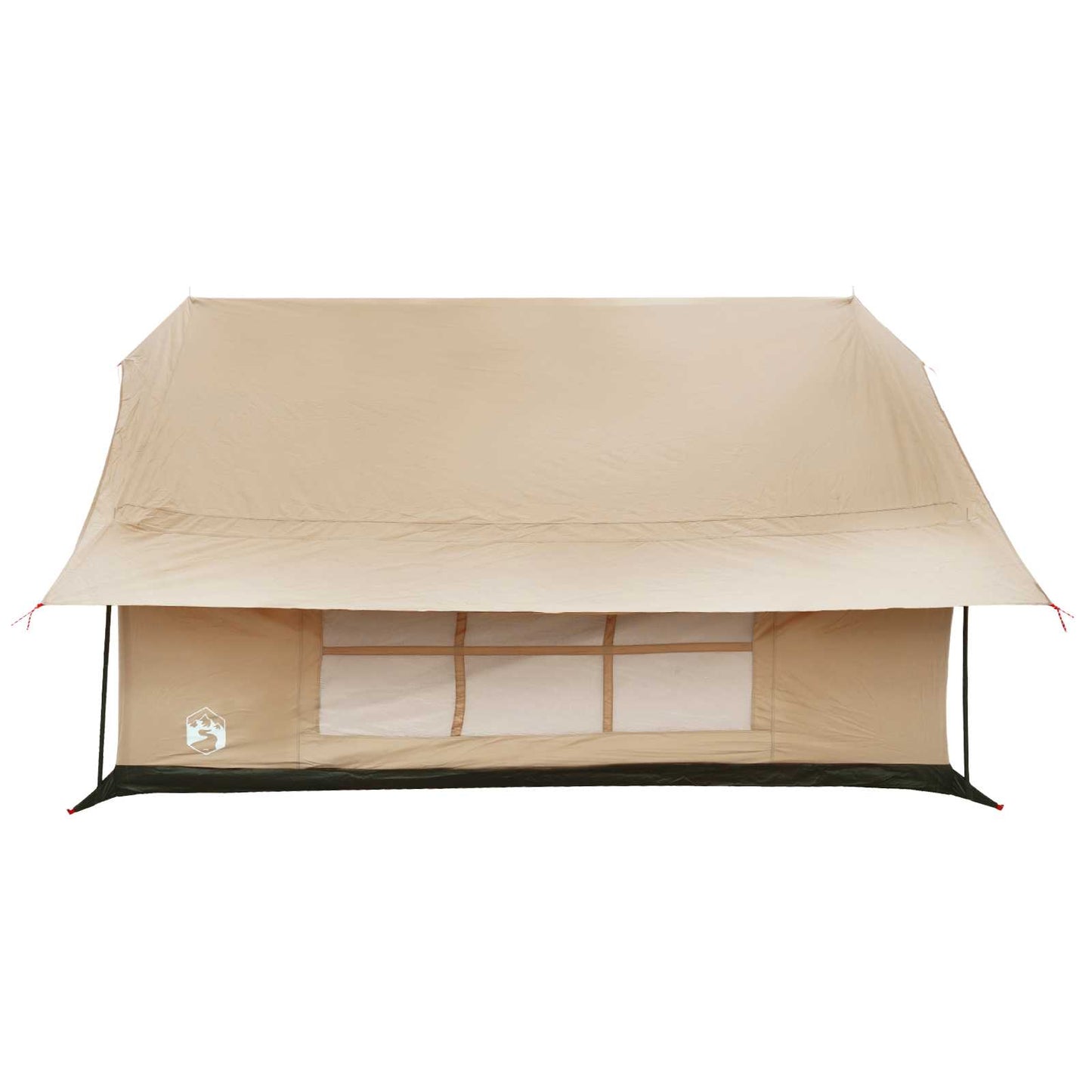 Hyttetelt Cremefarvet 340 x 246 x 210 cm Polybomuld