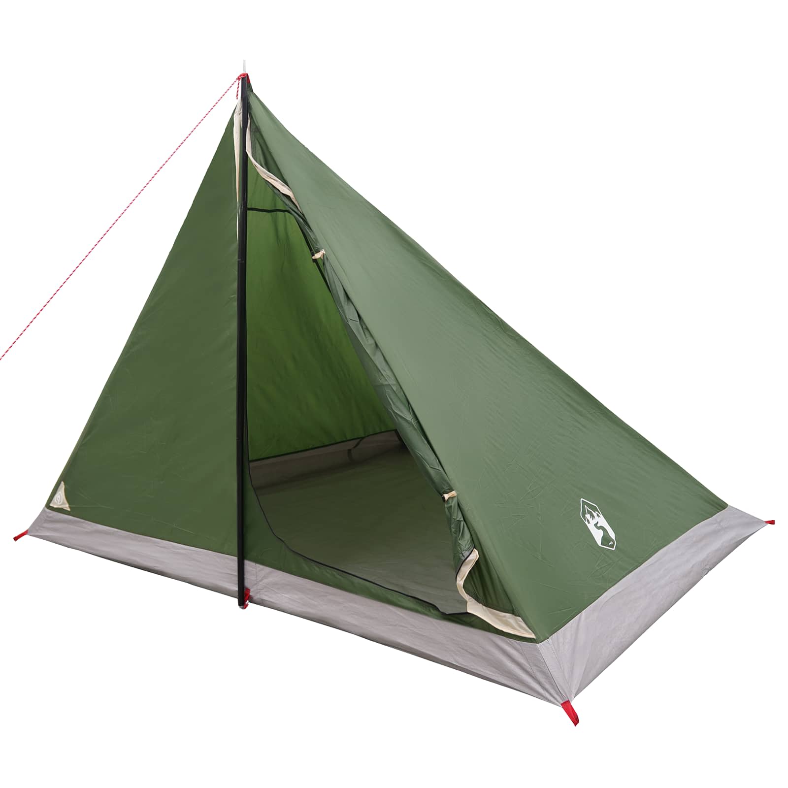 Backpacking Telt Grøn 4-personers 185T Polyester med PU Coating billede