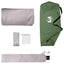 Backpacking Telt Grøn 2-personers 185T Polyester med PU Coating
