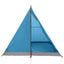 Backpacking Telt Blå 2-personers 185T Polyester med PU Coating