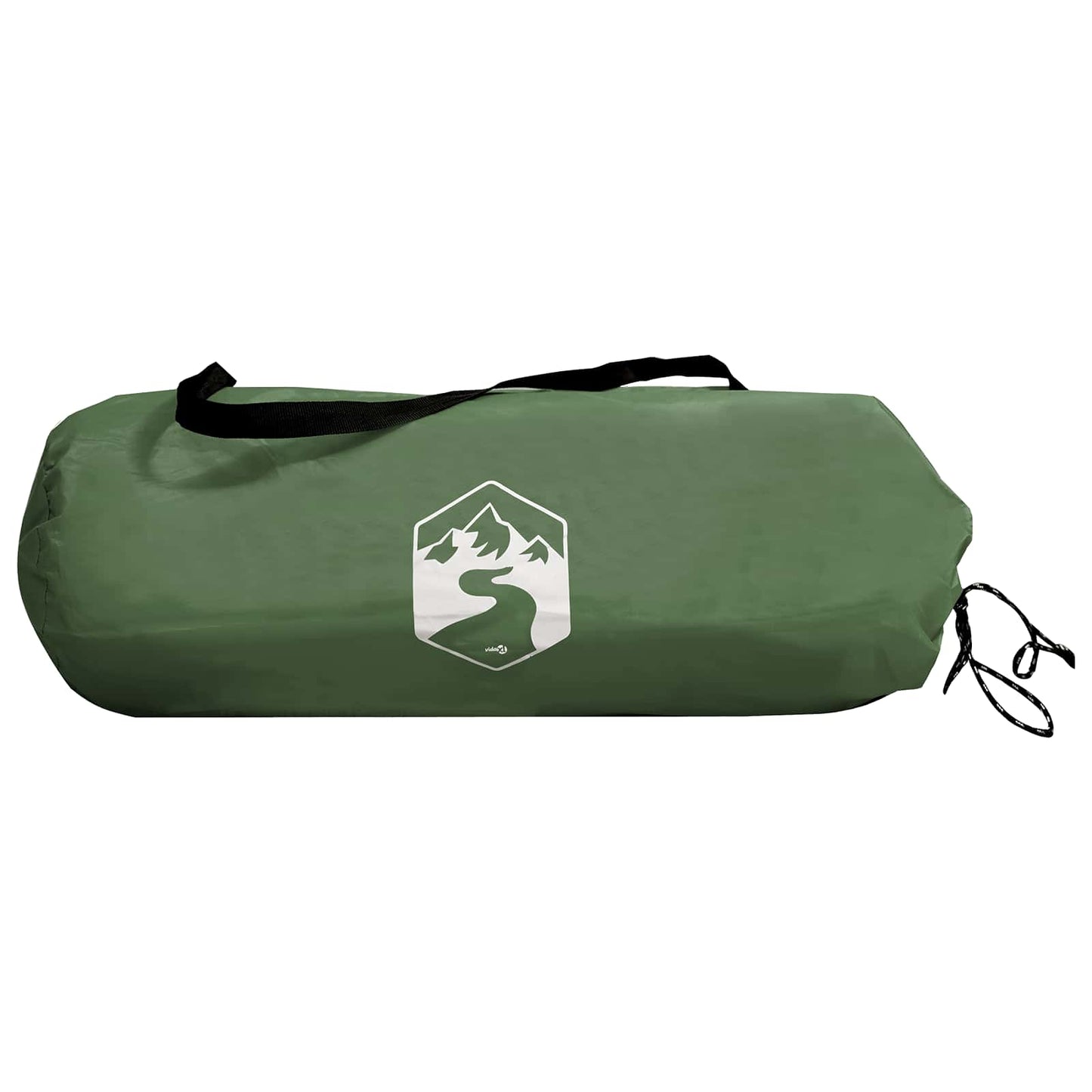 Backpacking Telt Grøn 4-personers 185T Polyester med PU Coating