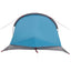 Backpacking Telt Blå 4-personers 185T Polyester med PU Coating