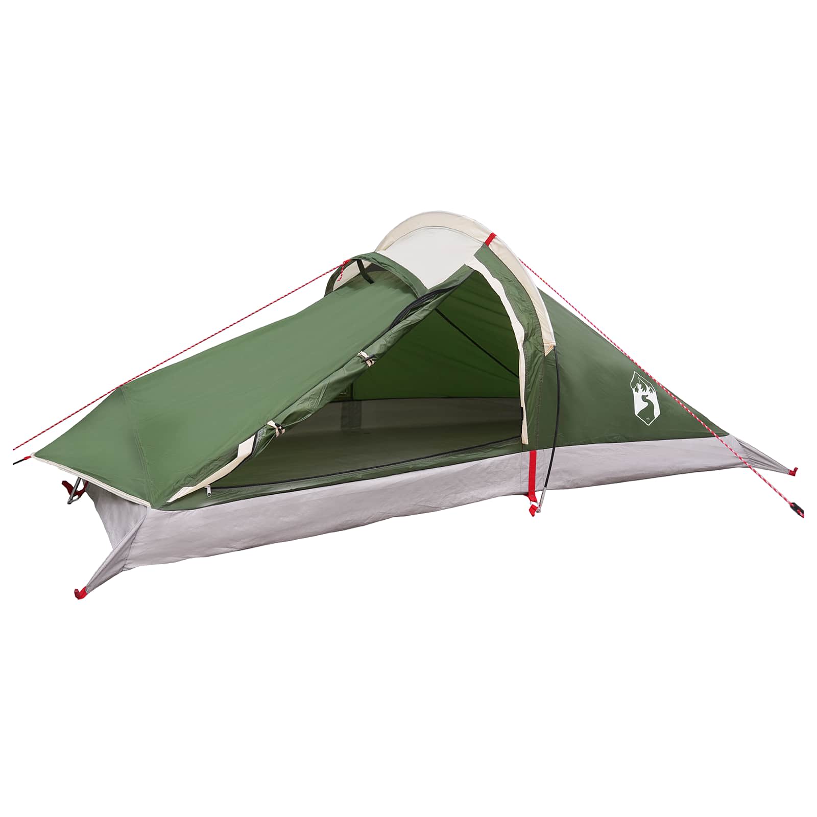 Backpacking Telt Grøn 2-personers 185T Polyester med PU Coating billede