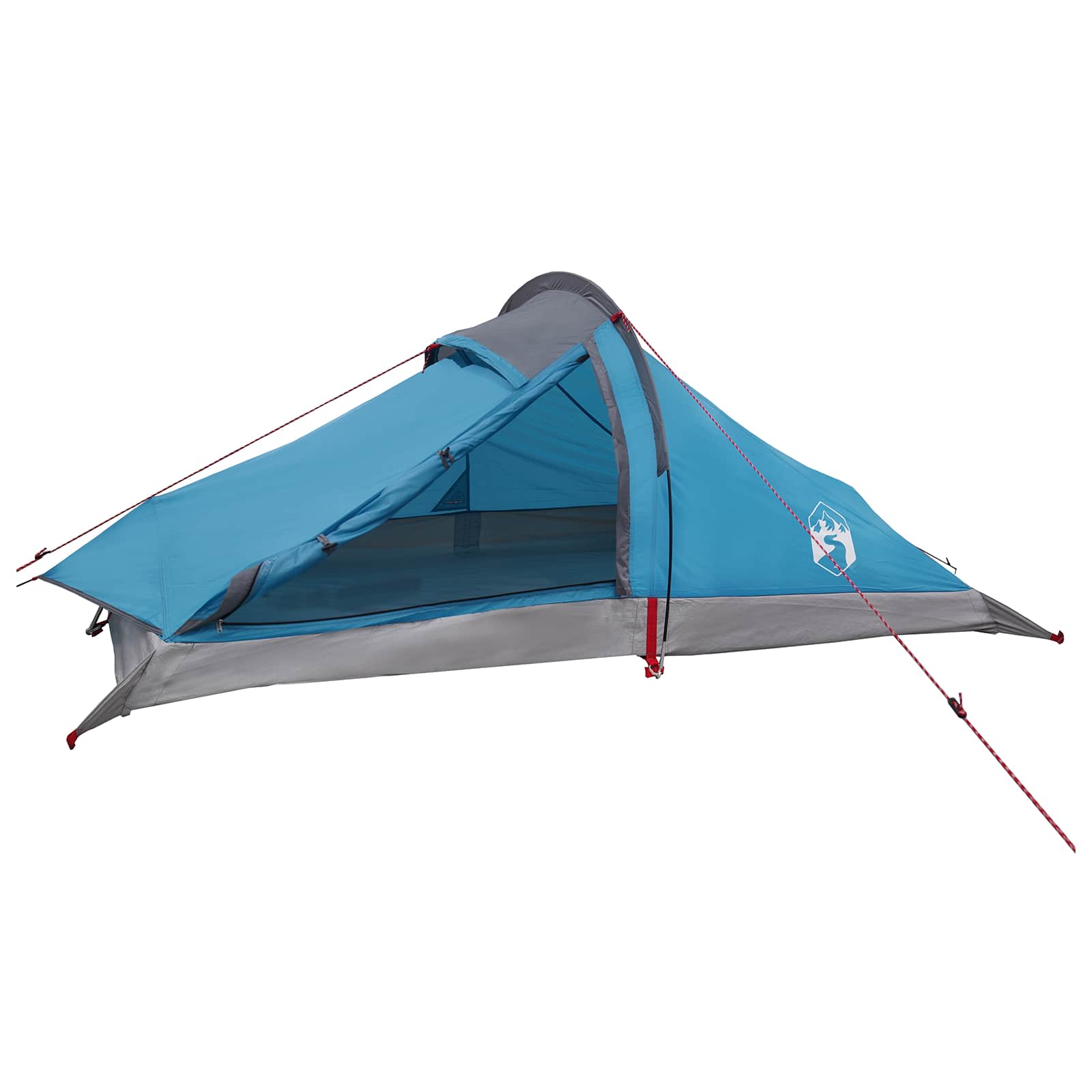 Backpacking Telt Blå 2-personers 185T Polyester med PU Coating billede