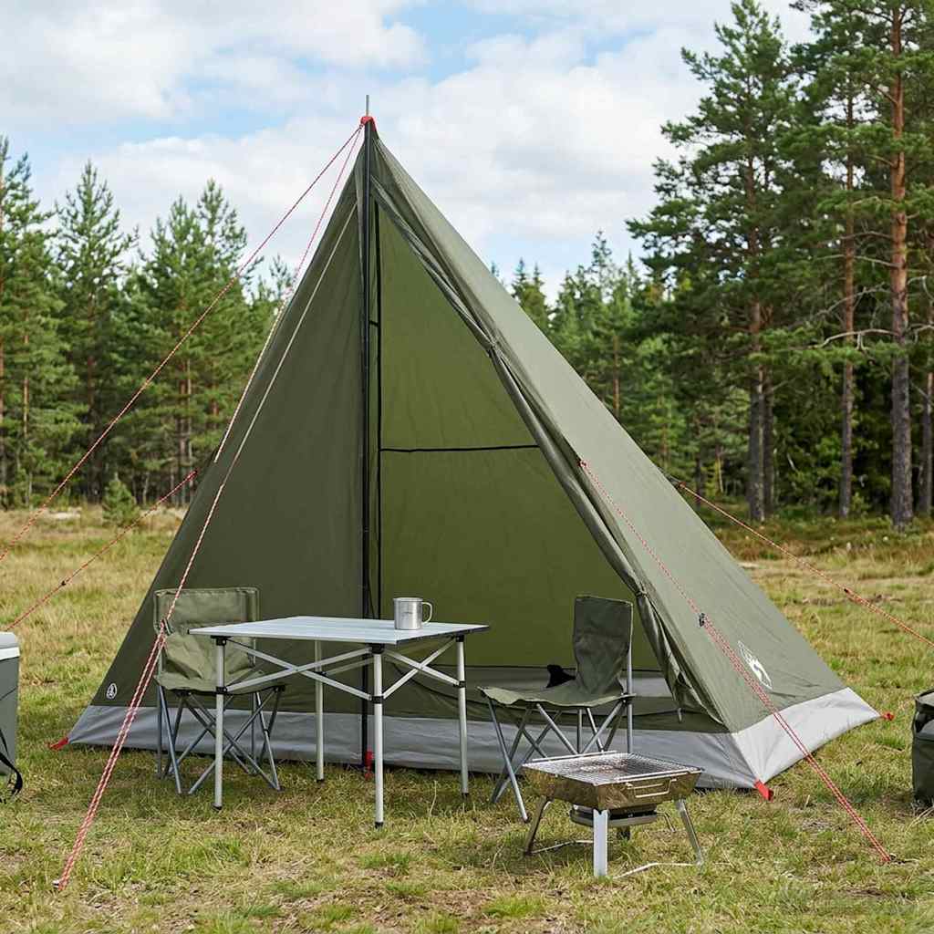 Backpacking Telt Olivengrøn 2-personers billede