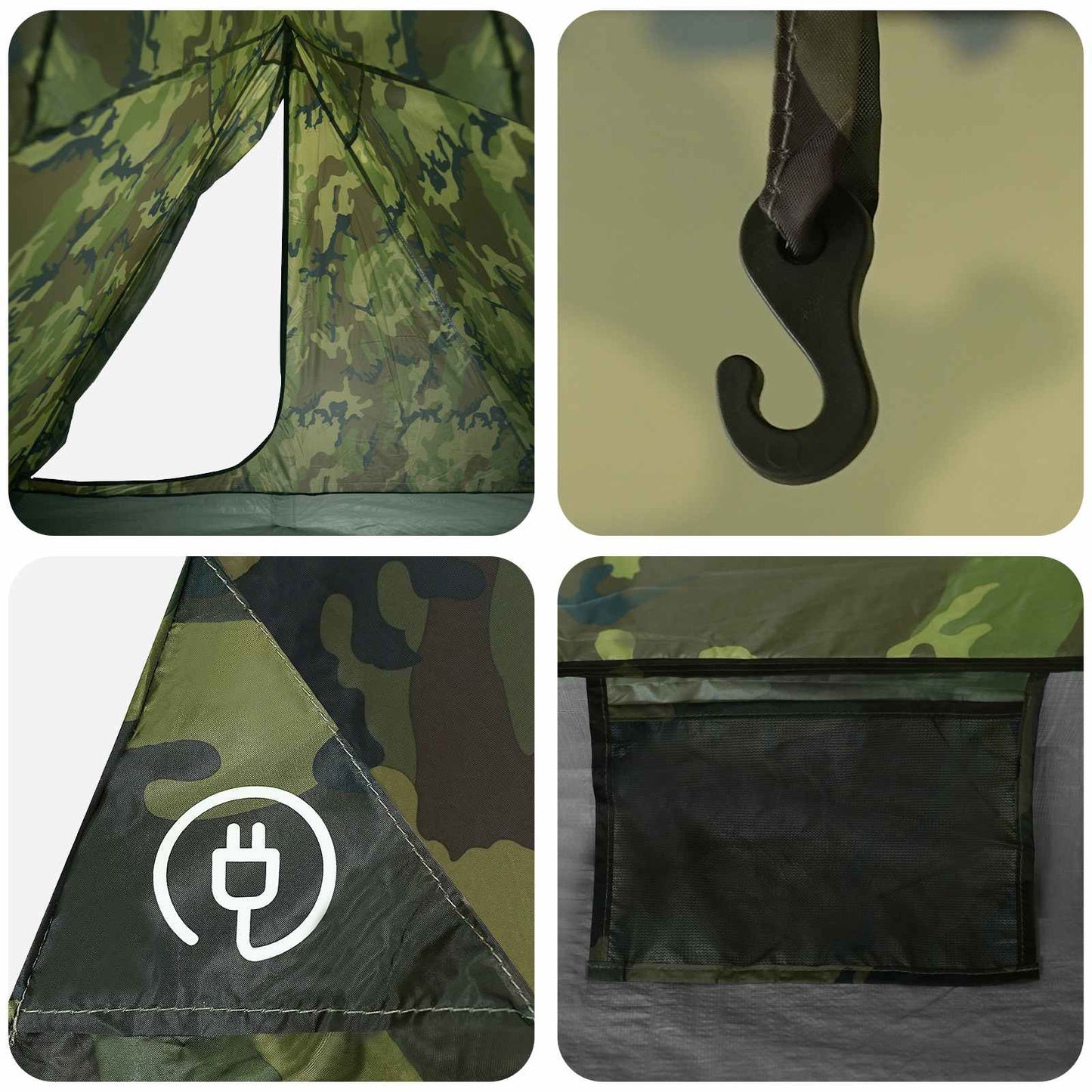 Backpacking Telt Camouflage 2-personers