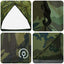 Tunneltelt Camouflage 2-personers 185T Polyester med PU Coating