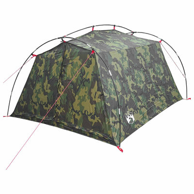 Tunneltelt Camouflage 2-personers 185T Polyester med PU Coating