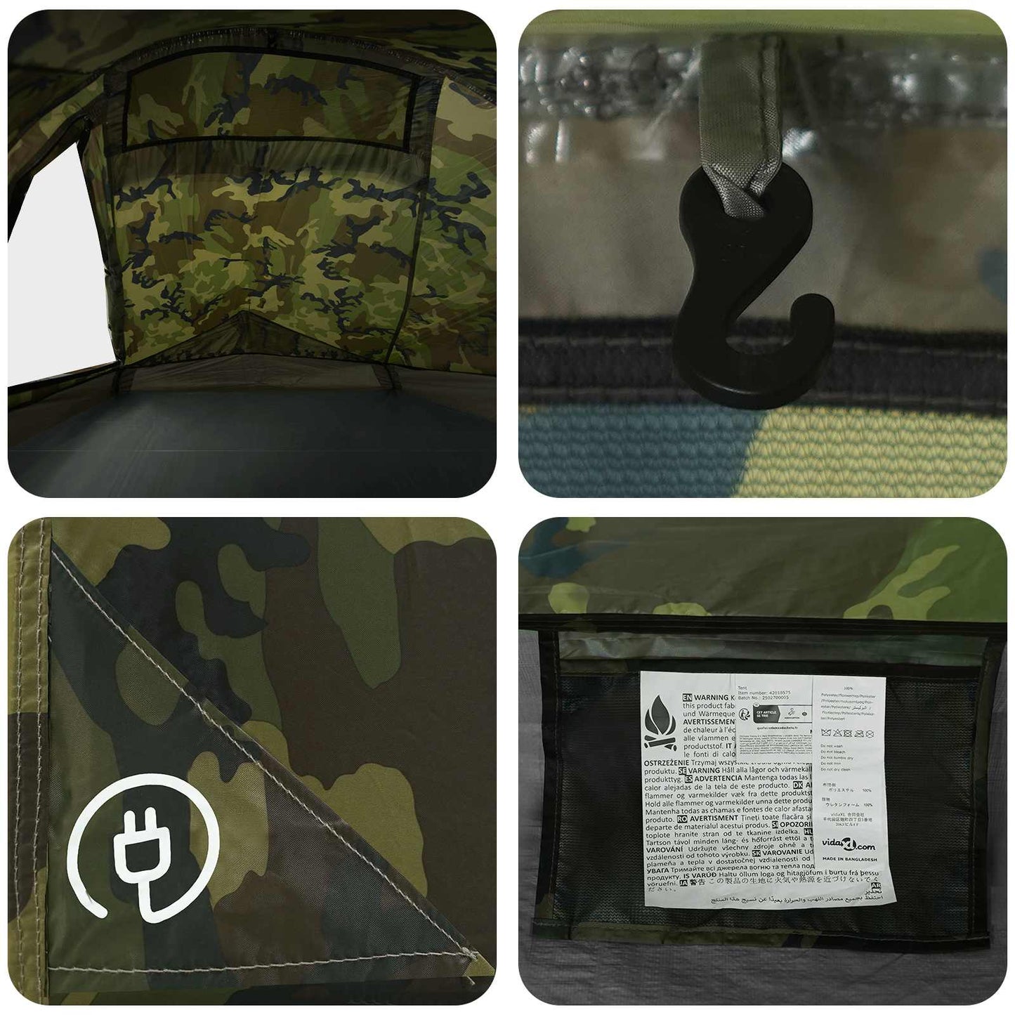 Backpacking Telt Camouflage 2-personers