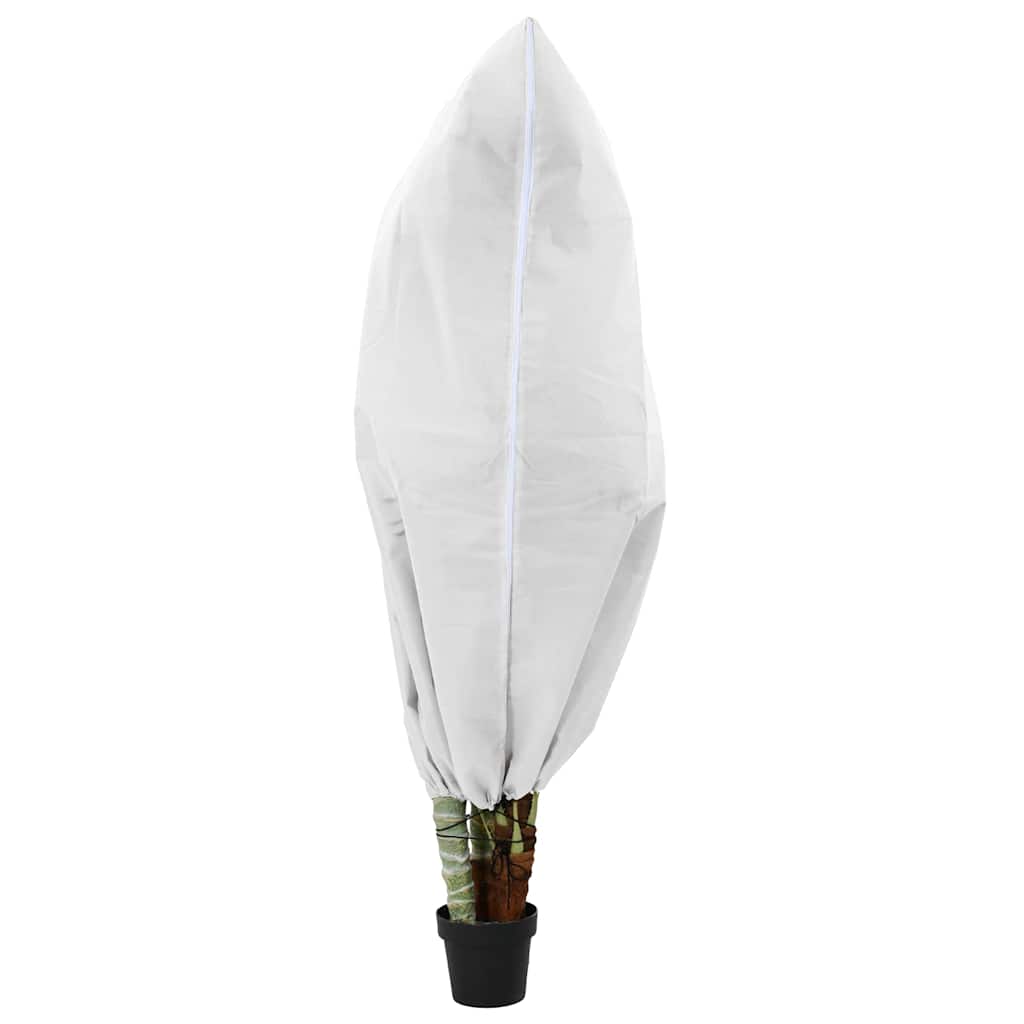 Frostbeskyttelses Plantefleece Dække 5 pcs Hvid 1,55 x 1 m