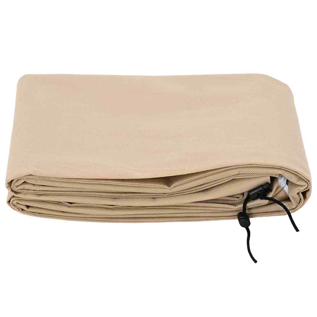 Frostbeskyttelses Plantefleece Dække 5 pcs Beige 1,55 x 1 m