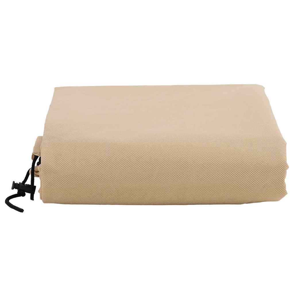 Frostbeskyttelses Plantefleece Dække 5 pcs Beige 1,55 x 1 m